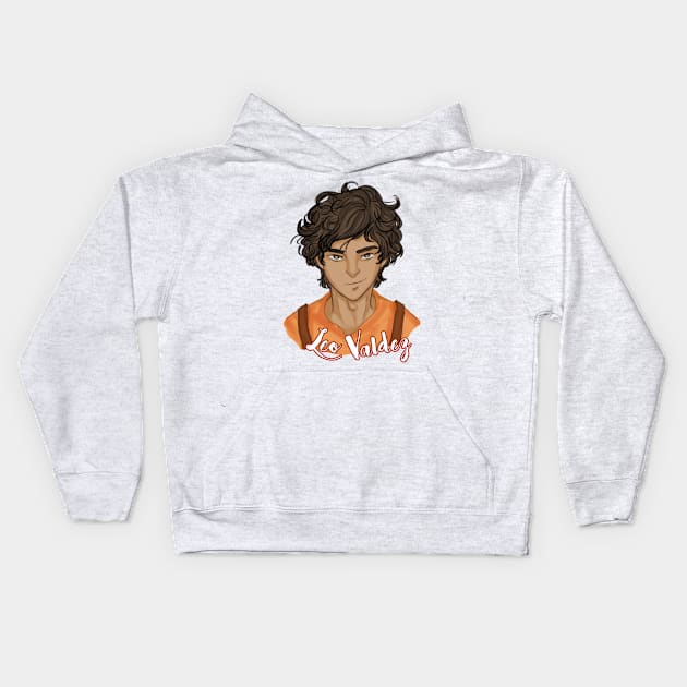 Leo Valdez Kids Hoodie by seventhdemigod